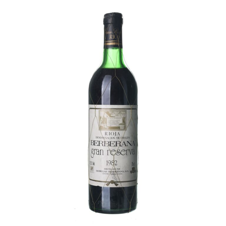 1982 Rioja Gran Reserva Berberana