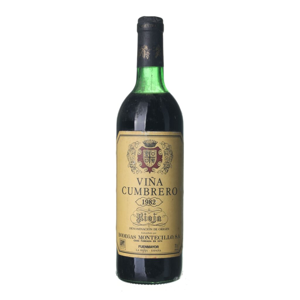1982 Rioja Crianza Montecillo