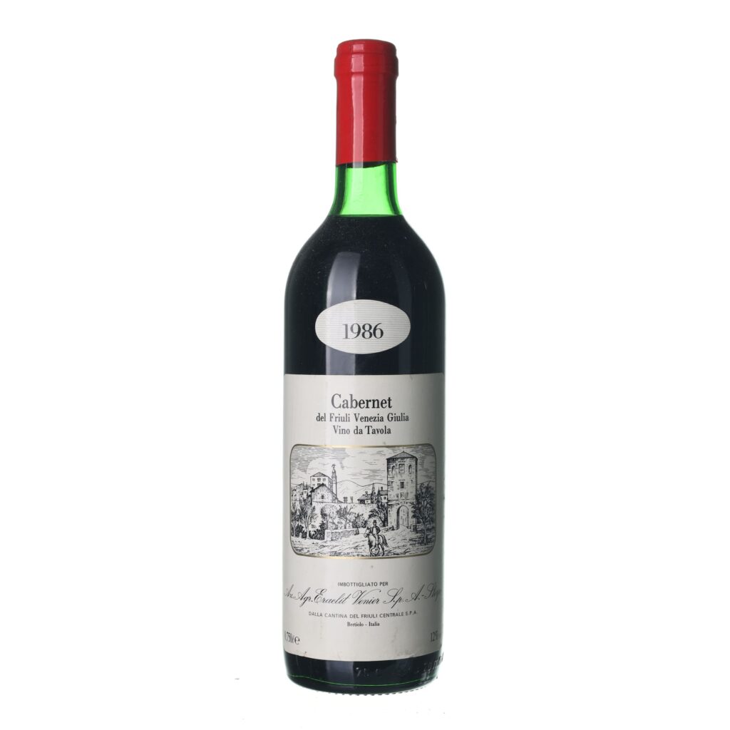 1986 Cabernet del Friuli Azienda Agricola Eraclit Venier