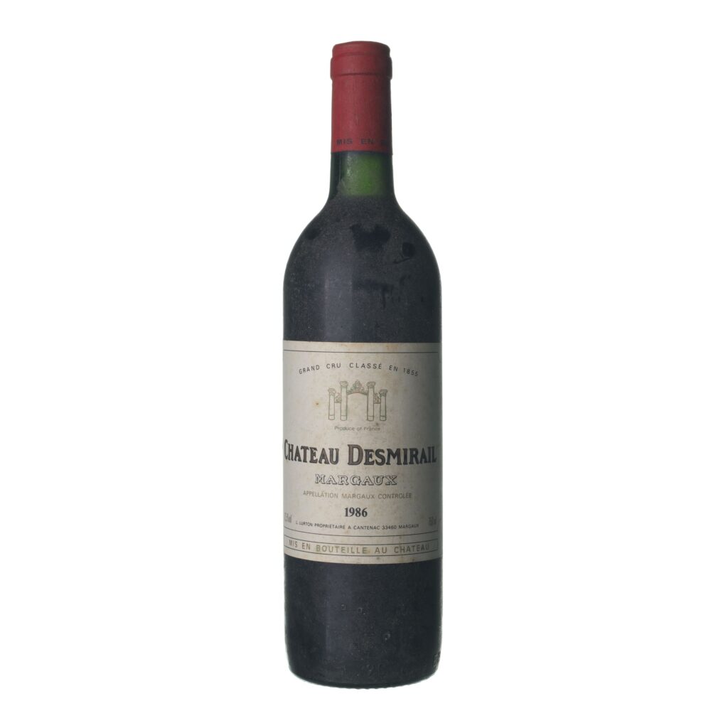 1986 Margaux Grand Cru Chateau Desmirail