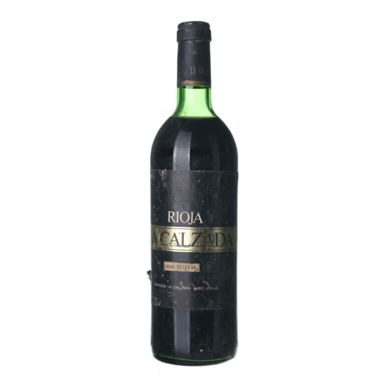 1986 Rioja Gran Reserva La Calzada