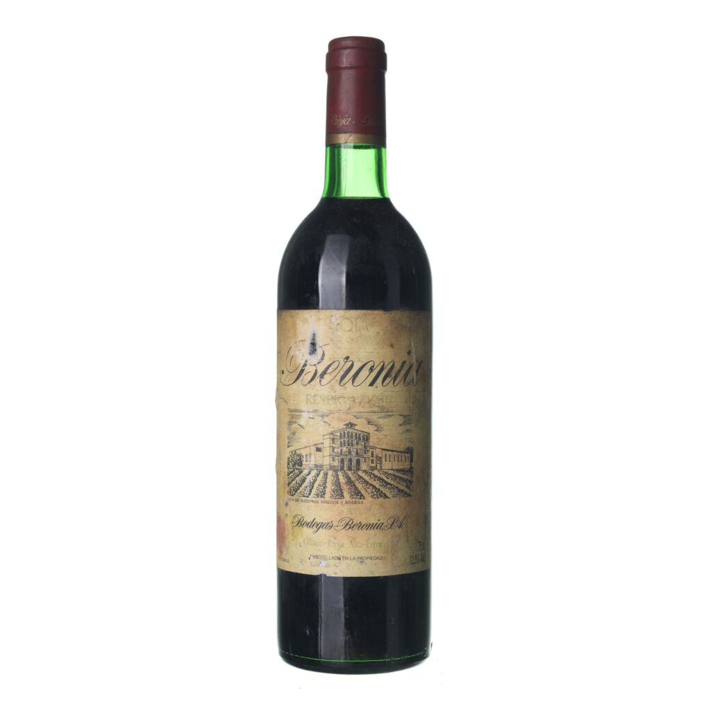 1986 Rioja Reserva Beronia