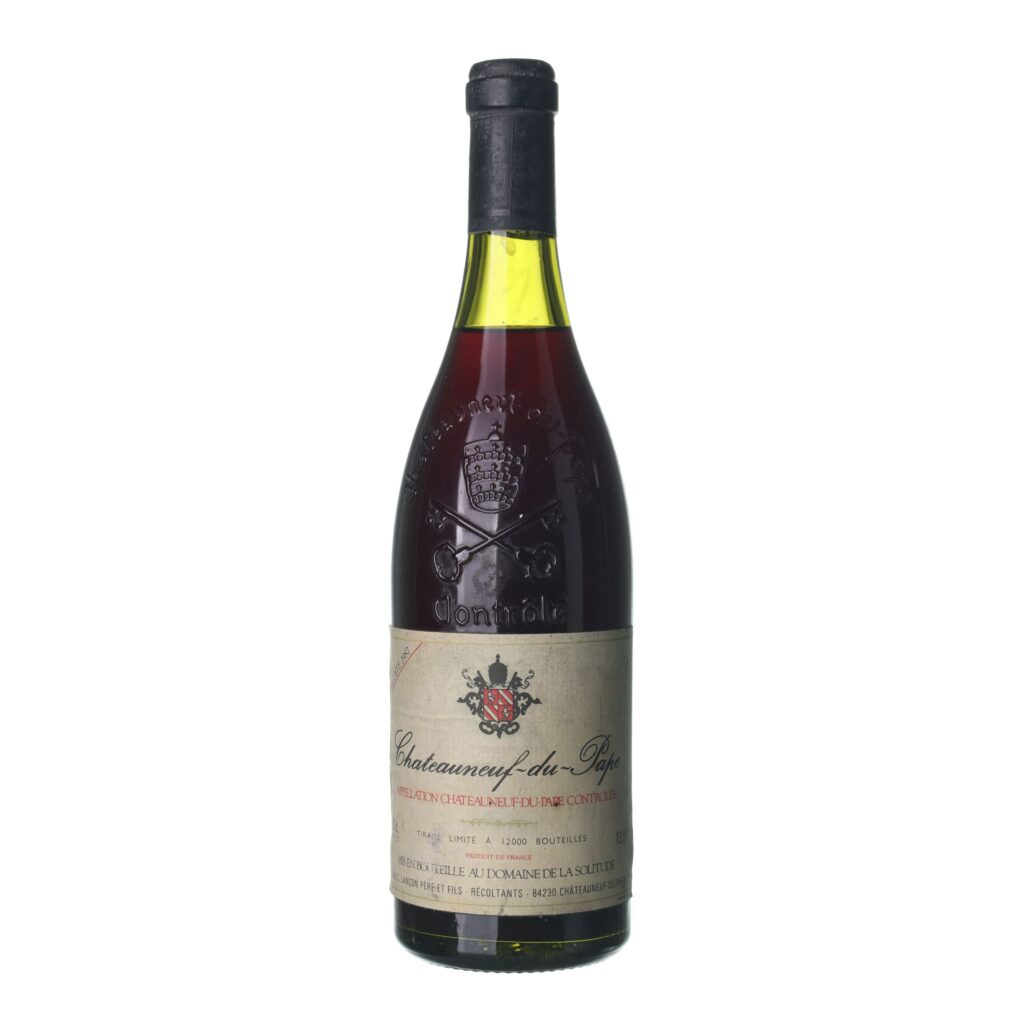 1987 Chateauneuf du Pape Domaine de la Solitude