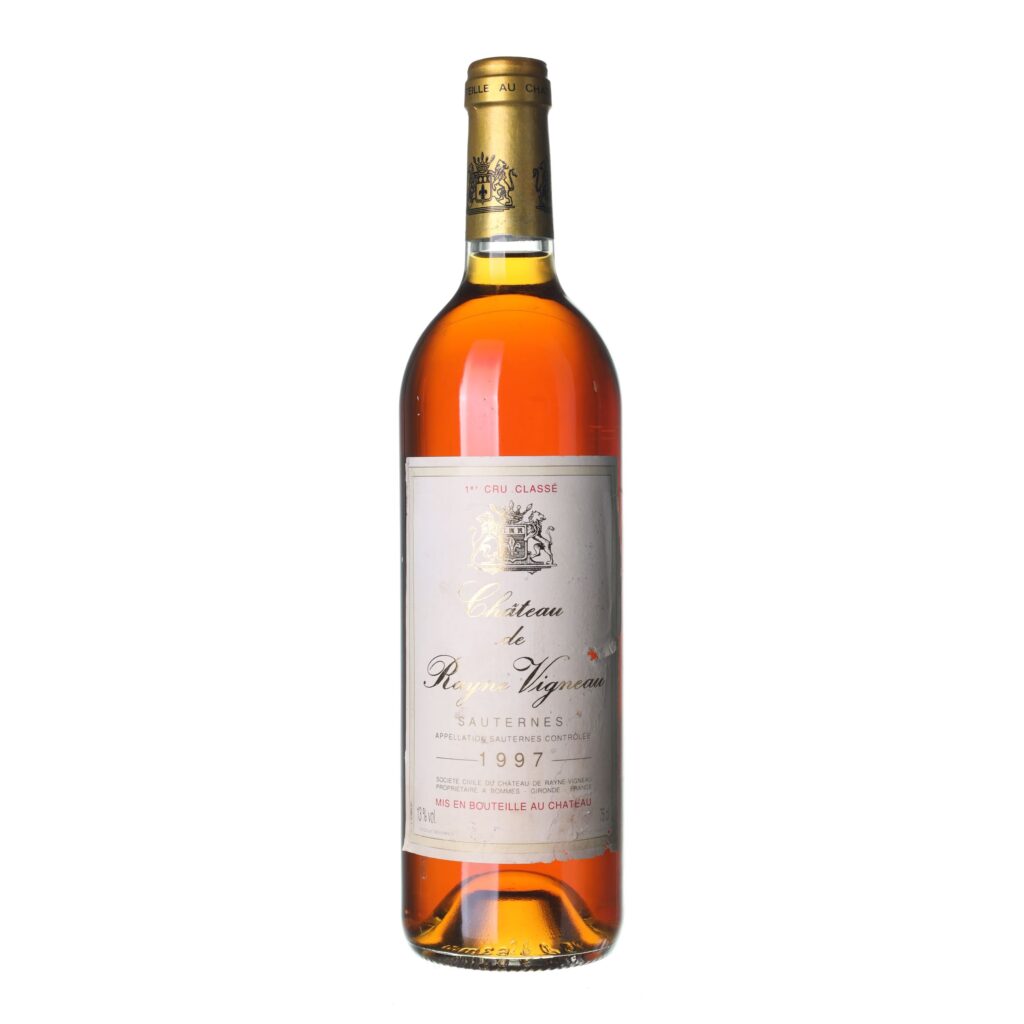 1997 Sauternes Premier cru Chateau de Rayne Vigneau