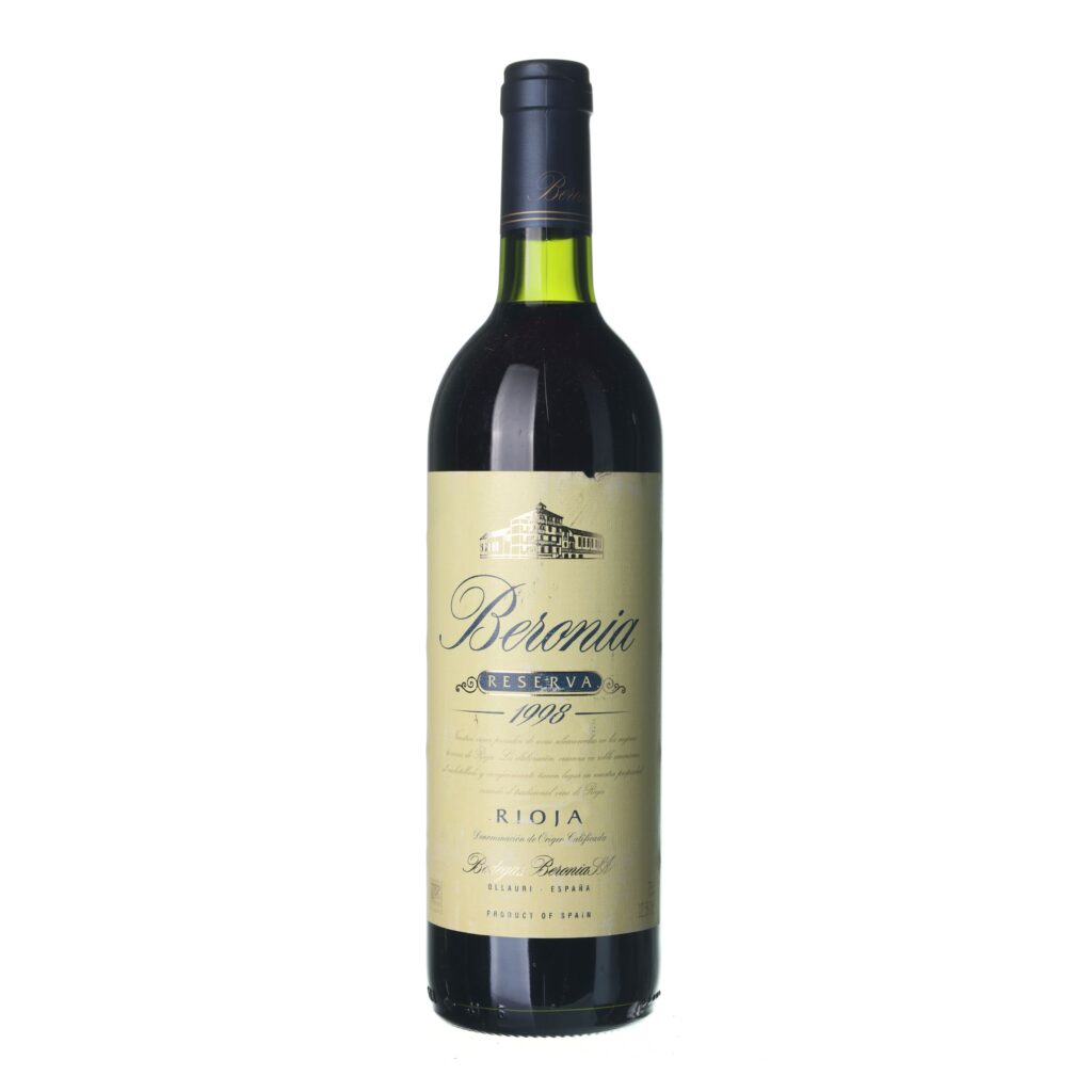 1998 Rioja Reserva Beronia