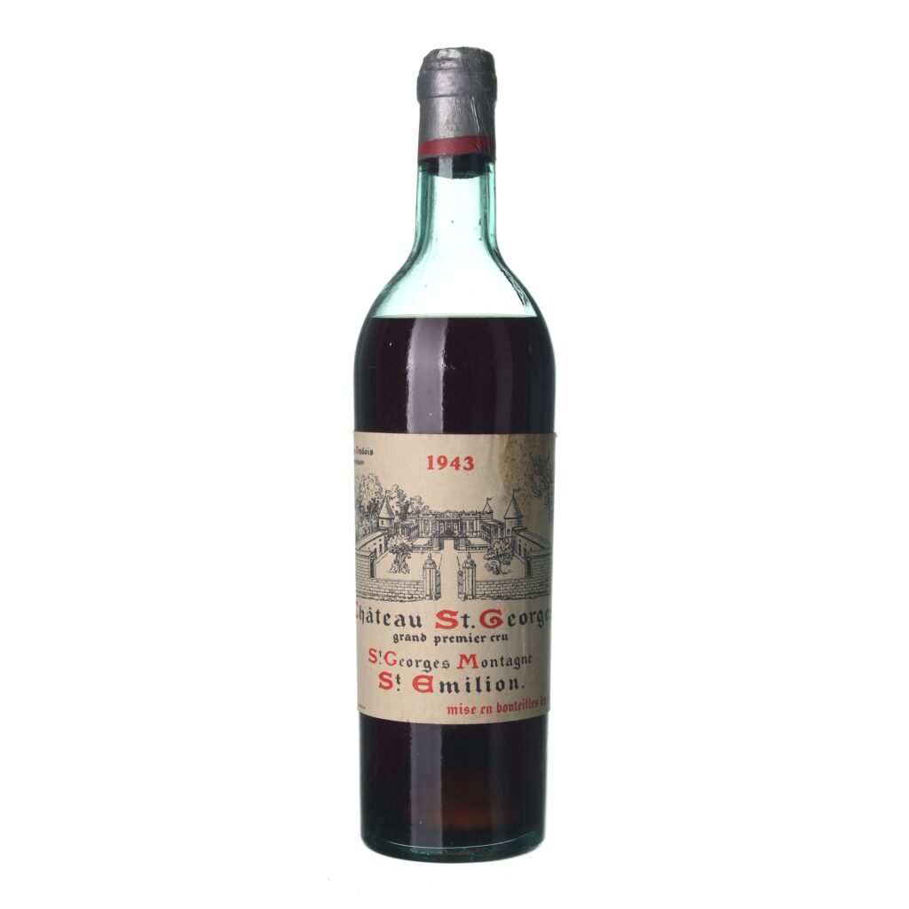 1943 Saint-Émilion Premier cru Chateau St. Georges