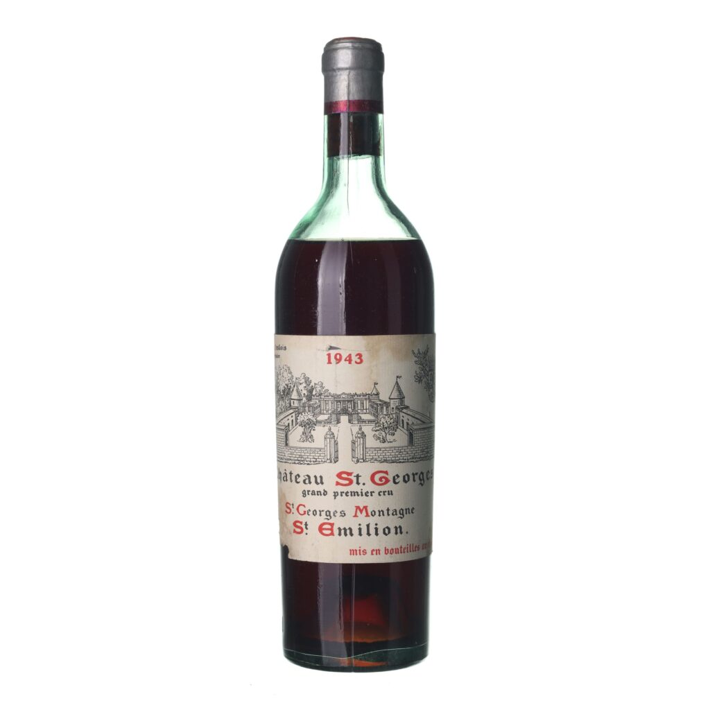 1943 Saint-Émilion Premier cru Chateau St. Georges