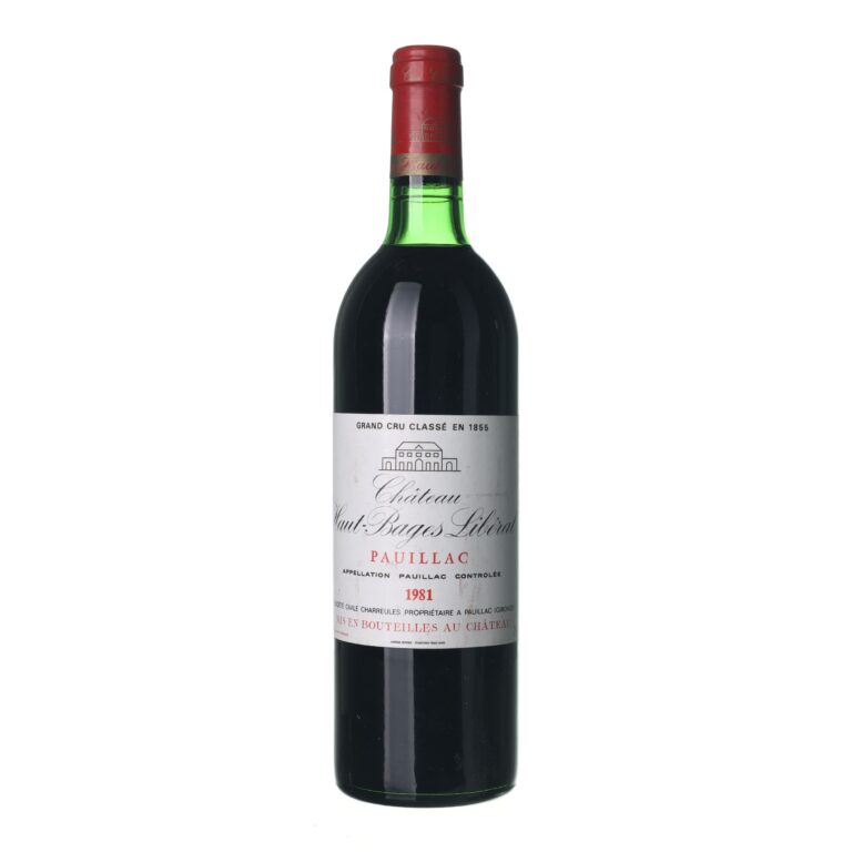 1981 Pauillac Chateau Haut-Bages Libéral