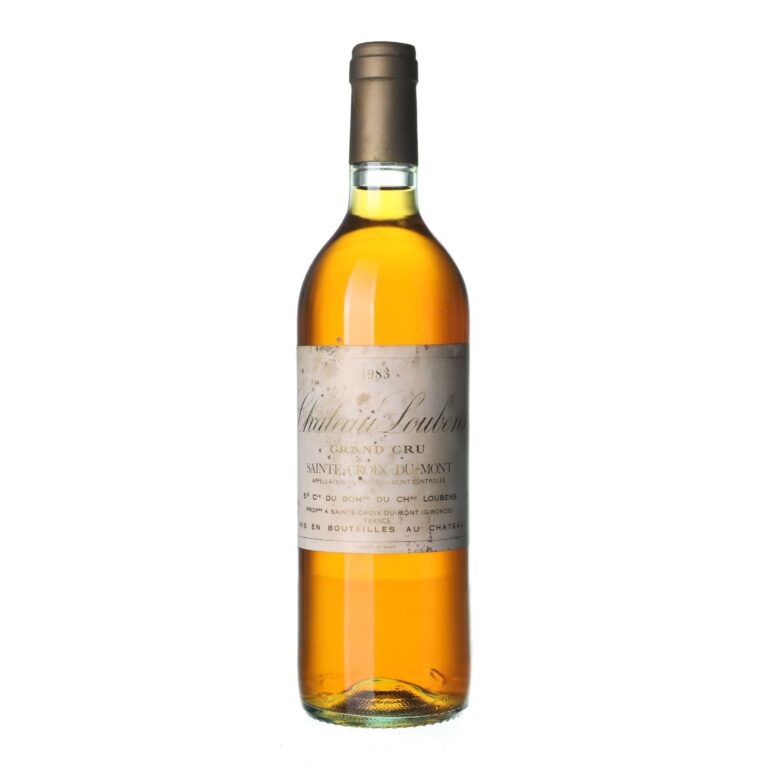 1983 Sainte Croix Du Mont Grand Cru Chateau Loubens