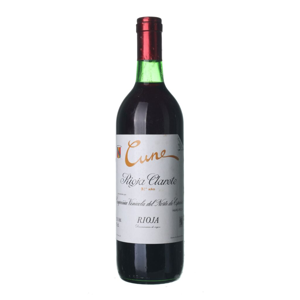 1984 Rioja Clarete Crianza Cune