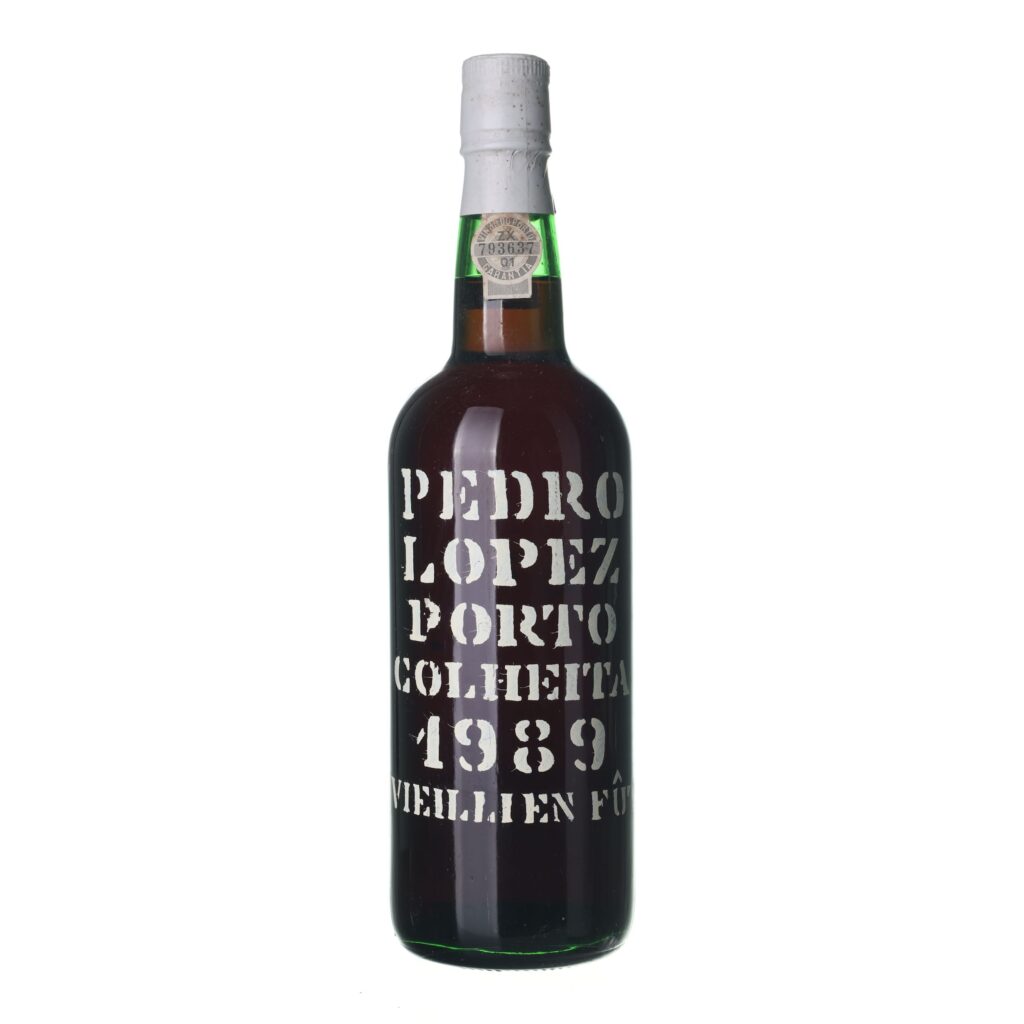 1989 Portské víno Pedro Lopez