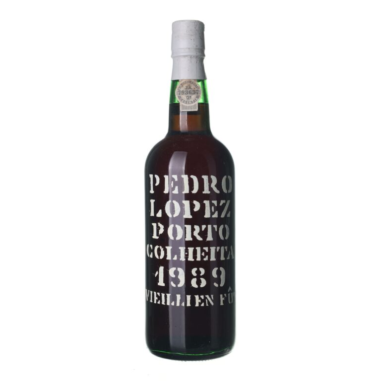 1989 Portské víno Pedro Lopez