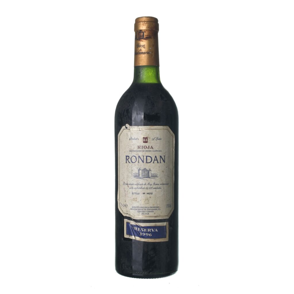 1996 Rioja Reserva Rondan