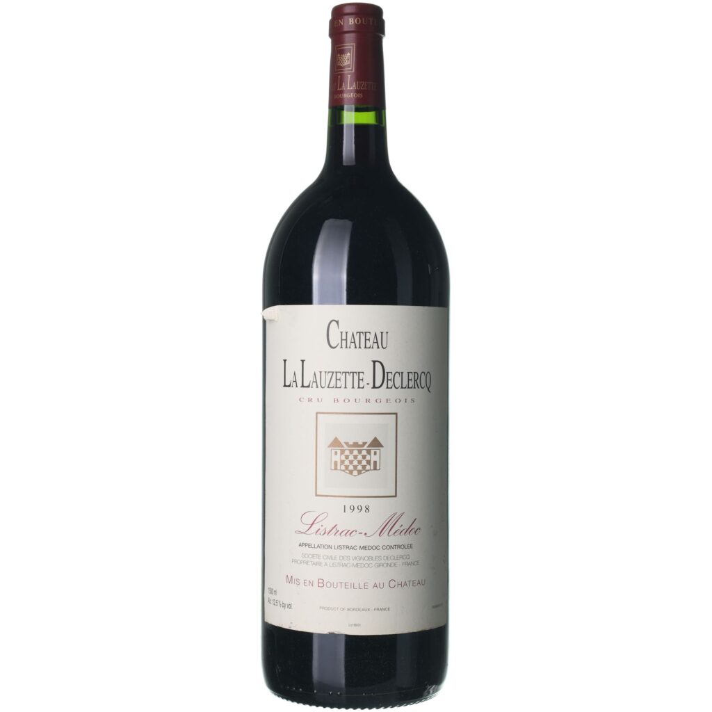 1998 Listrac Cru Bourgeois Chateau La Lauzette-Declercq 1,5 Magnum