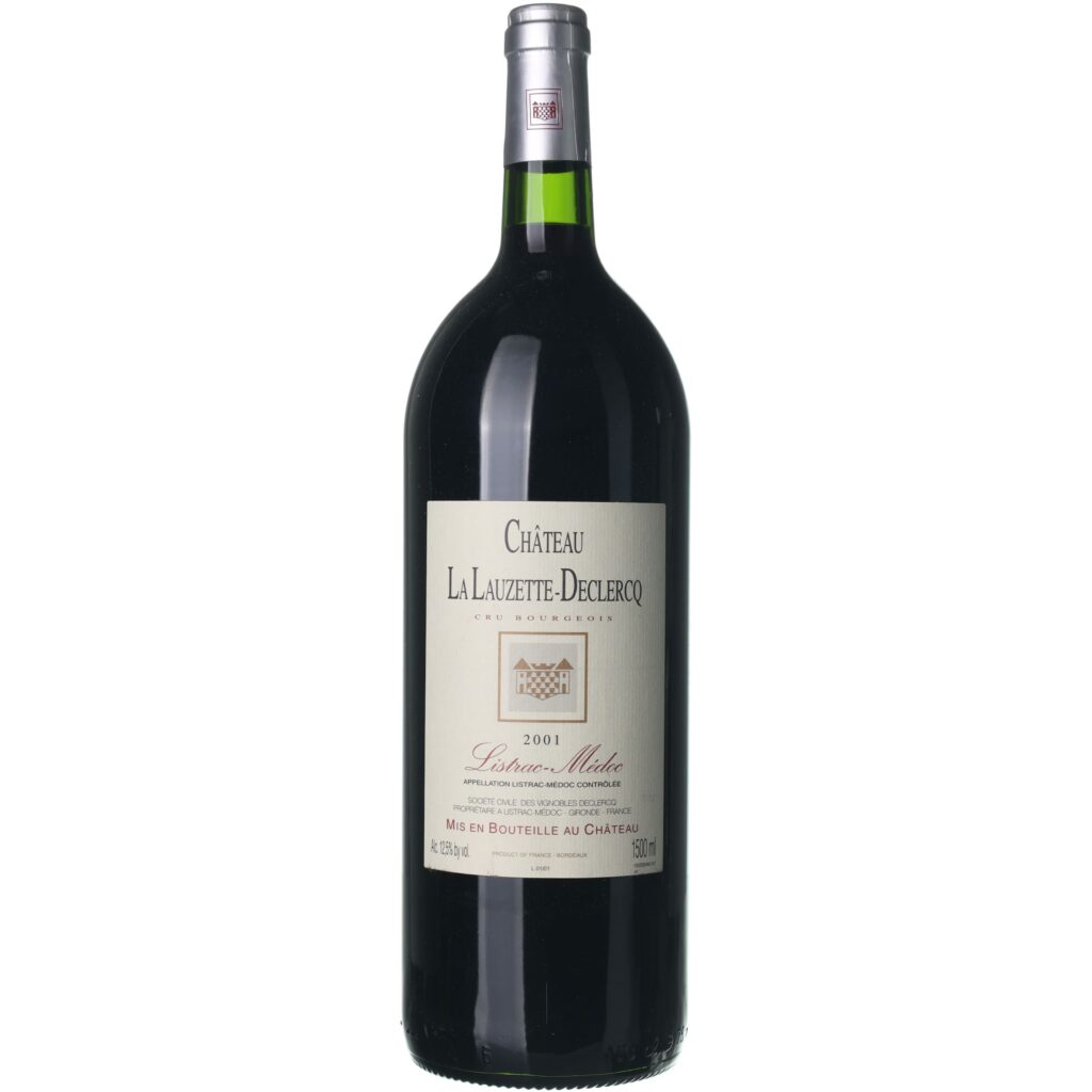 2001 Listrac Cru Bourgeois Chateau La Lauzette-Declercq 1,5 Magnum