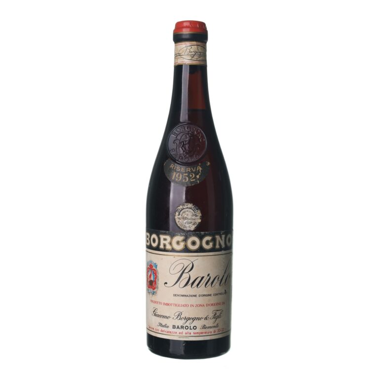 1952 Barolo Riserva Giacomo Borgogno & Figli
