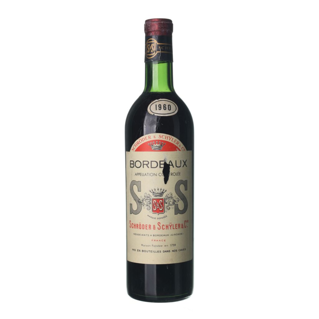 1960 Bordeaux Schröder & Schÿler