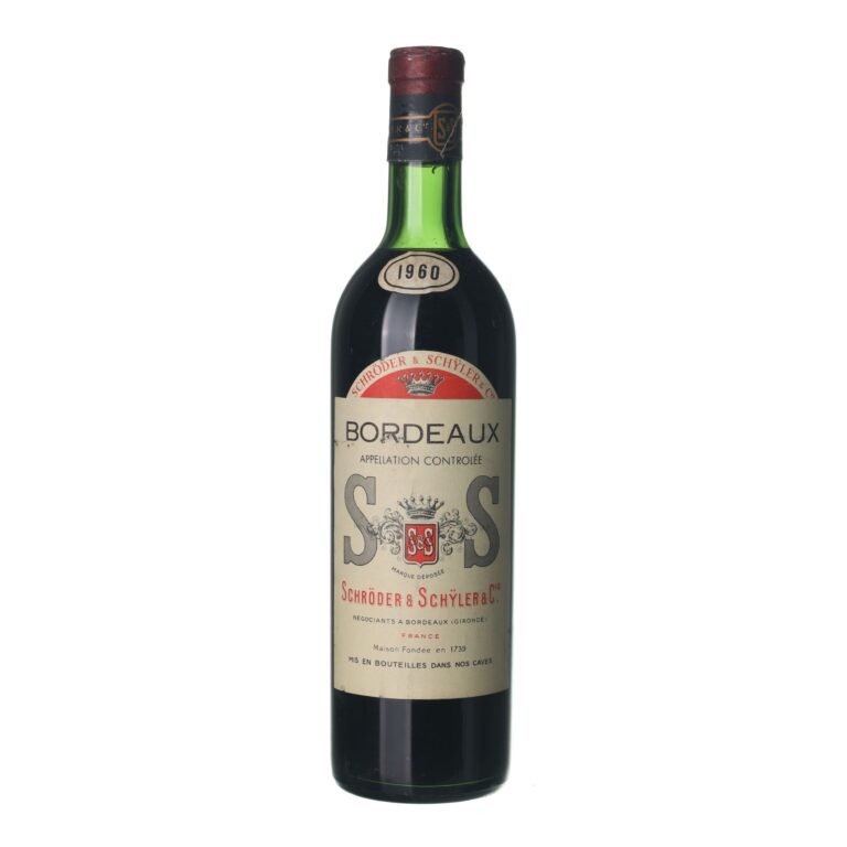 1960 Bordeaux Schröder & Schÿler