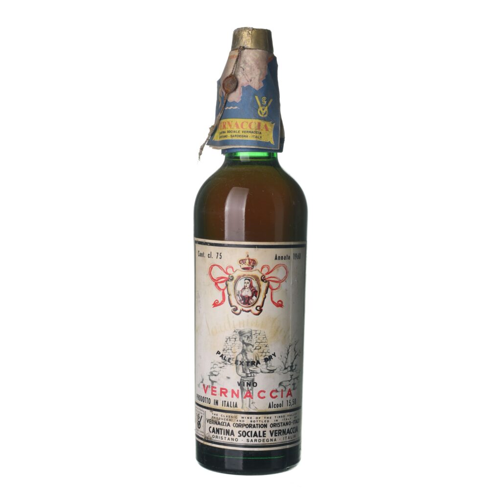 1960 Vernaccia Cantina Sociale Vernaccia