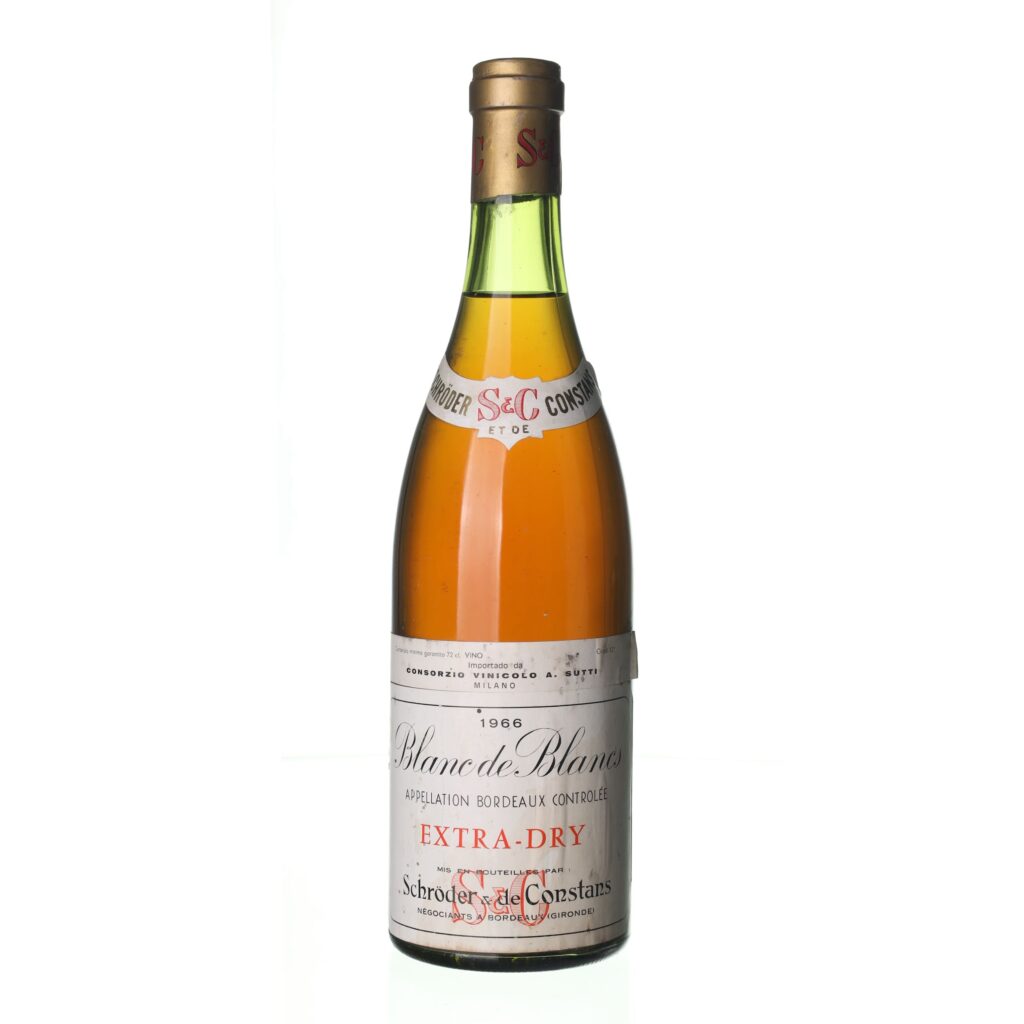 1966 Blanc de Blancs Schröder & de Constans