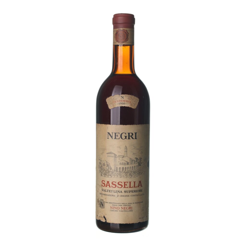 1966 Sassella Valtellina Superiore Nino Negri