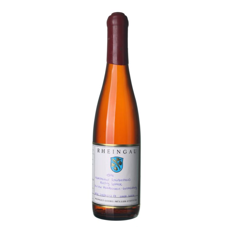 1976 Ryzlink rýnský / Riesling Pozdní sběr Weingut Georg Müller Hattenheimer Schützenhaus