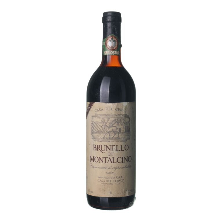 1977 Brunello di Montalcino Casa del Cervo
