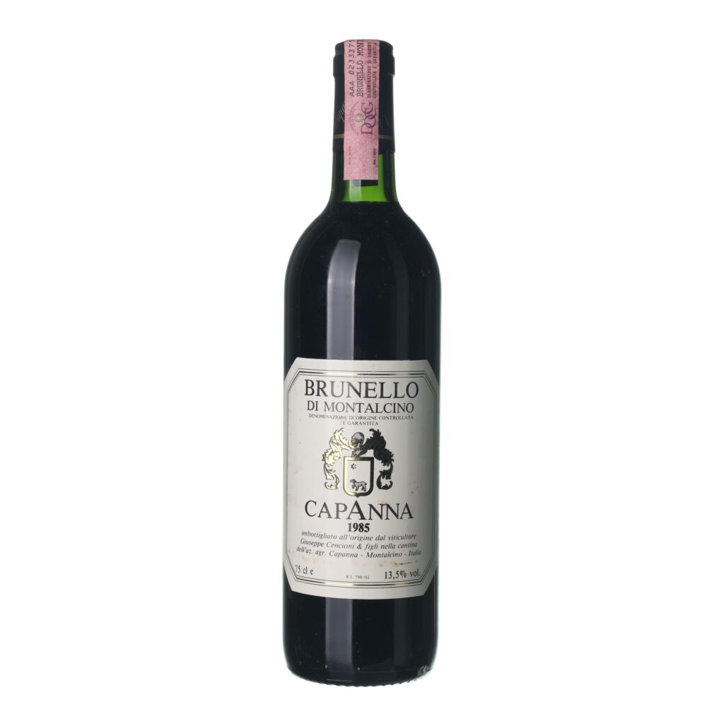 1985 Brunello di Montalcino Capanna