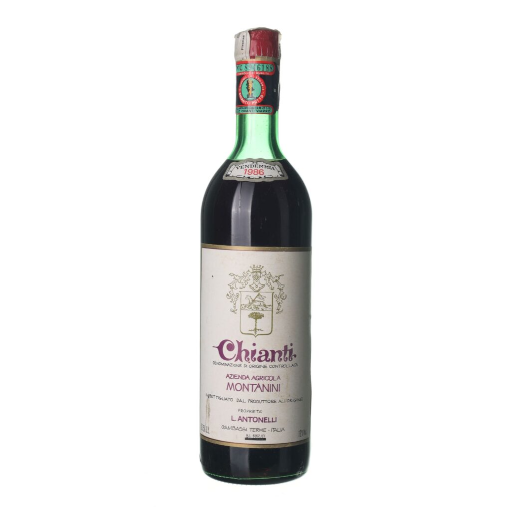 1986 Chianti Azienda Agricola Montanini