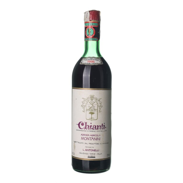 1986 Chianti Azienda Agricola Montanini