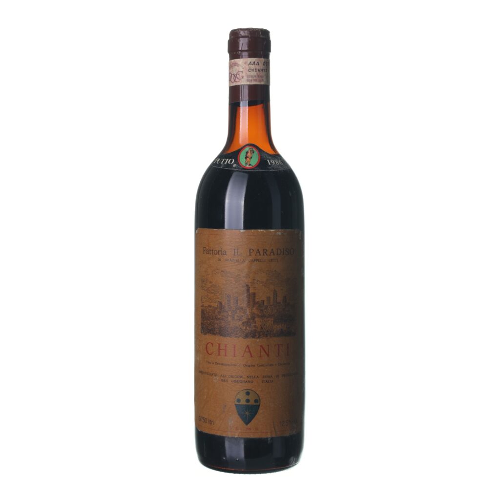 1986 Chianti Fatttoria Il Paradiso