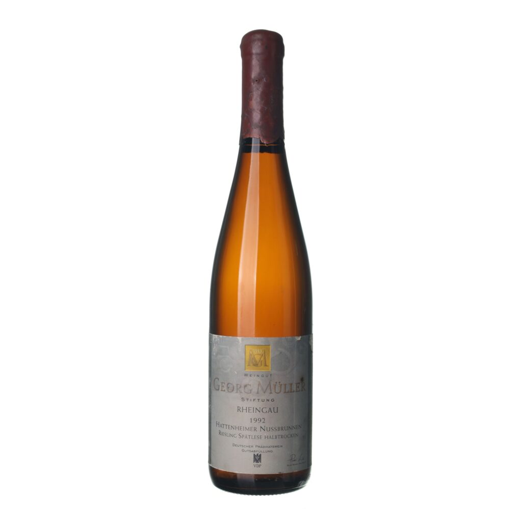 1992 Ryzlink rýnský / Riesling Pozdní sběr Weingut Georg Müller Hattenheimer Nussbrunnen