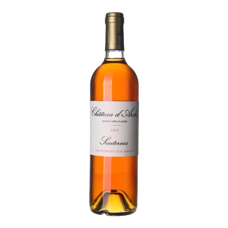 1987 Sauternes Grand Cru Chateau d'Arche