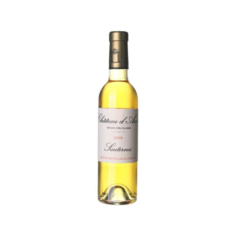 2009 Sauternes Grand Cru Chateau d'Arche 0,375 l
