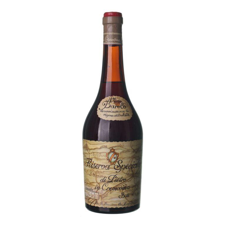 1961 Barolo Riserva Pietro in Cremosina
