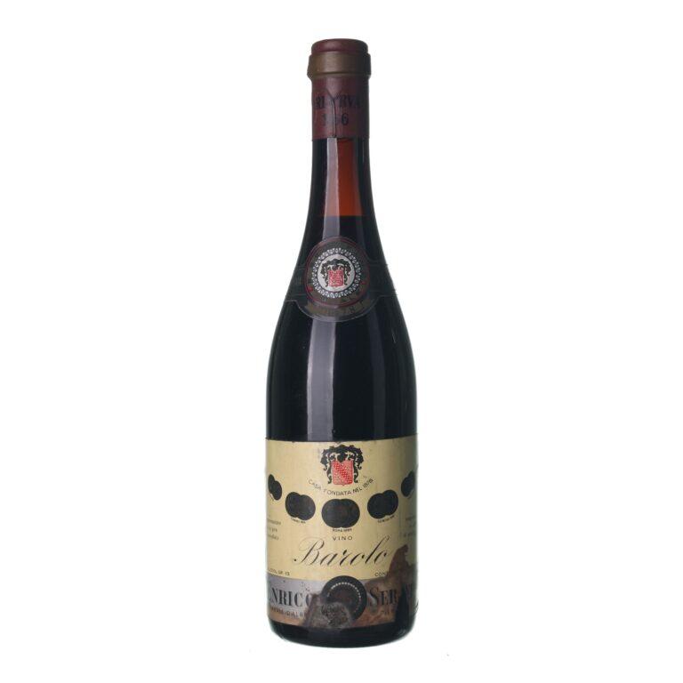 1966 barolo Riserva Enrico Serafino