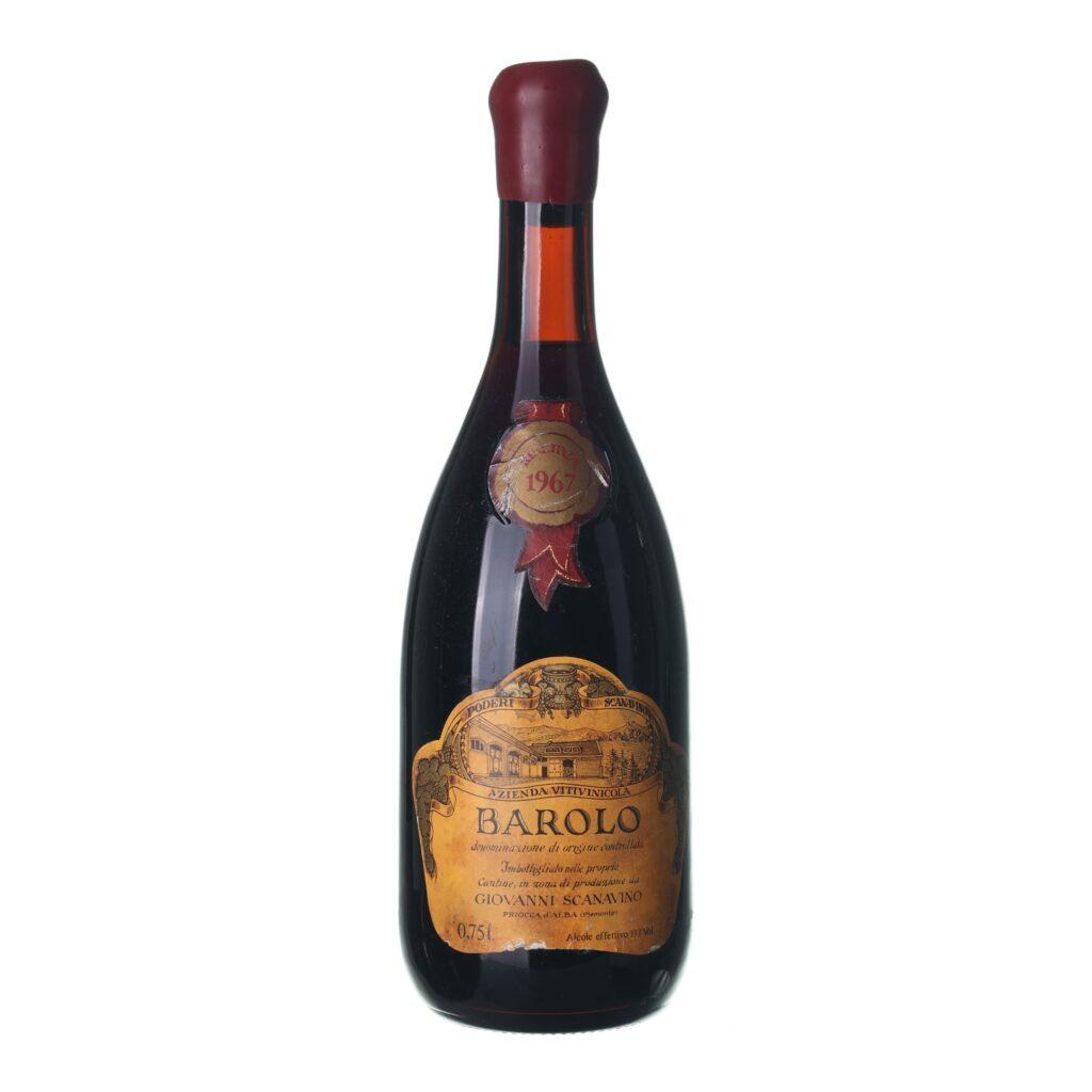 1967 Barolo Riserva Poderi Scanavino
