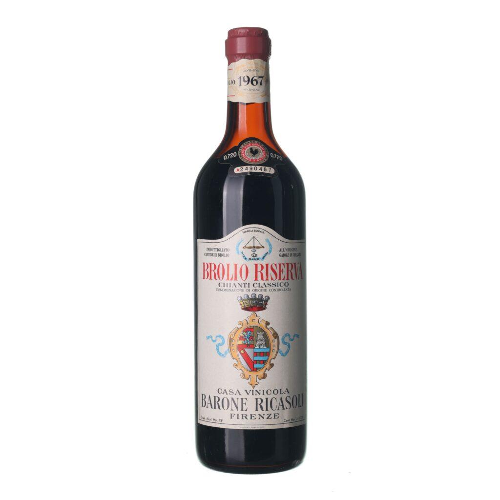 1967 Brolio Riserva Barone Ricasoli