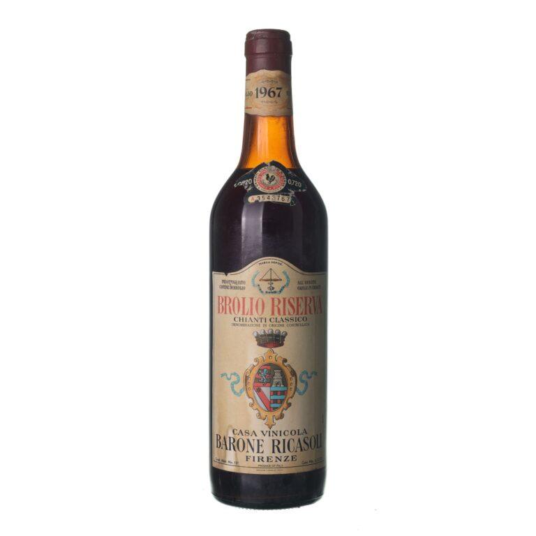 1967 Brolio Riserva Barone Ricasoli