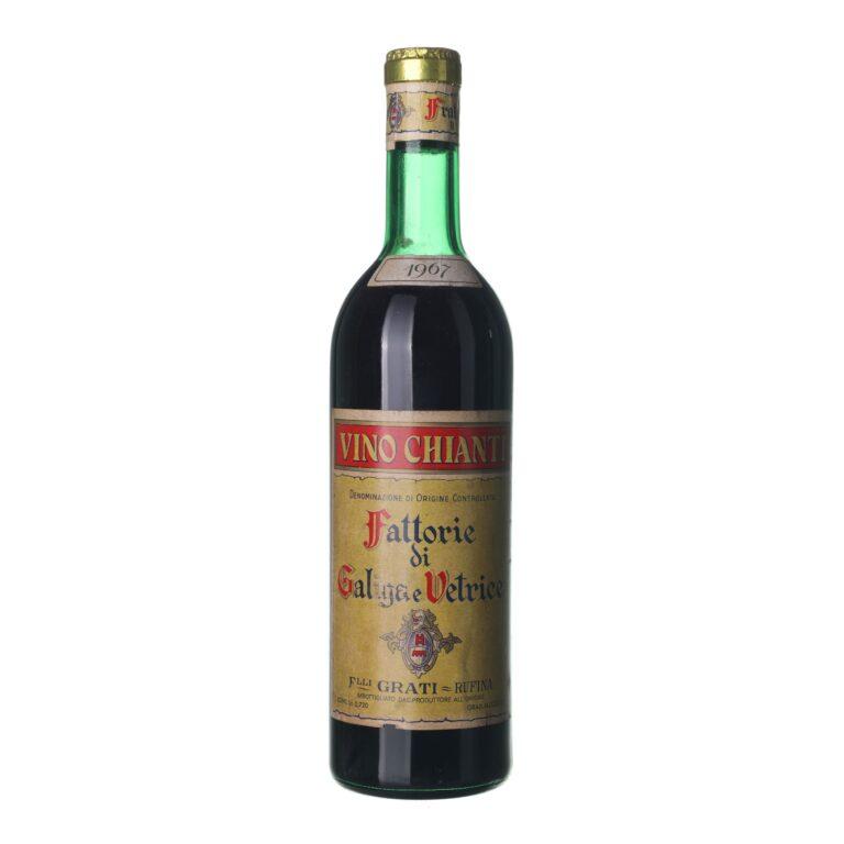 1967 Chianti Fattorie Galiga e Vetrice