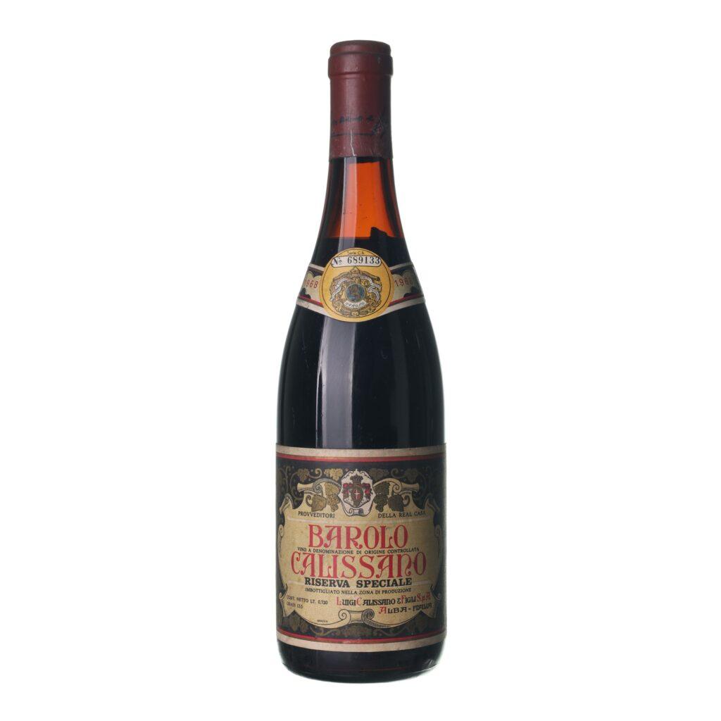 1968 Barolo Riserva Luigi Calissano