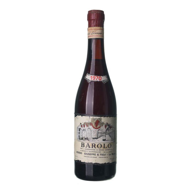 1970 Barolo Rosso Giuseppe