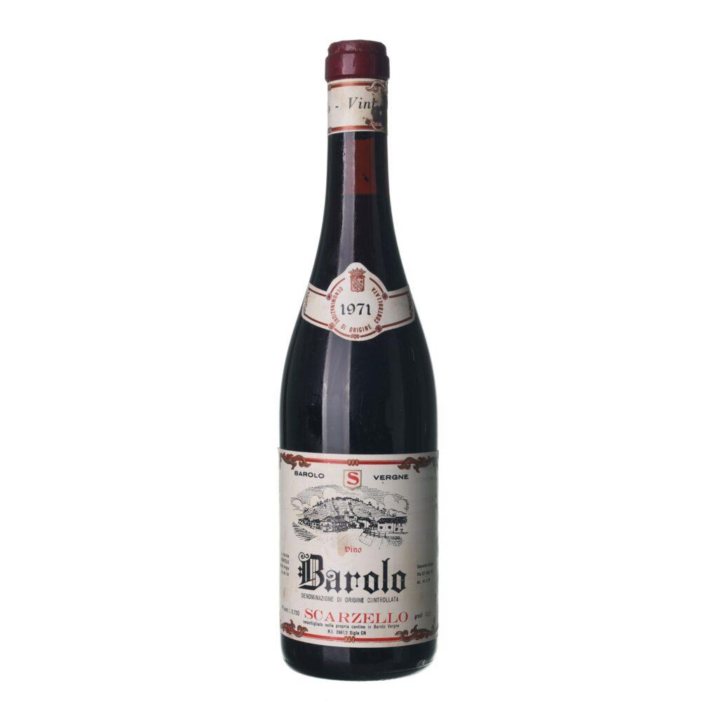 1971 Barolo Scarzello