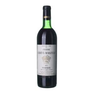 1971 Pomerol Chateau Certan Marzelle
