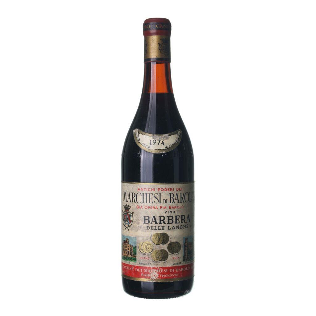 1974 Barbera delle Langhe Marchesi di Barolo