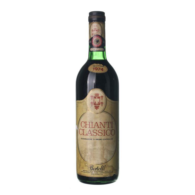 1974 Chianti Bertolli