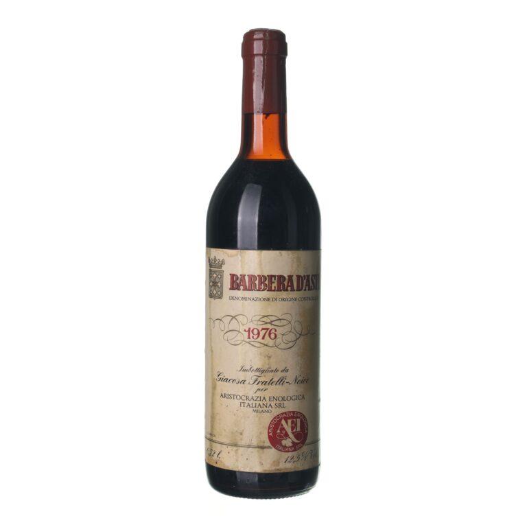 1976 Barbera d´Asti Giacosa Fratelli