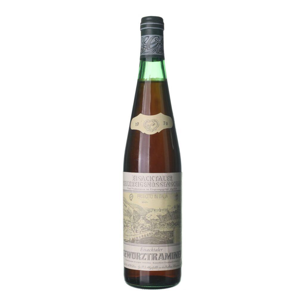 1976 Tramín červený / Gewürztraminer Eisacktaler Kellereigenossenschaft