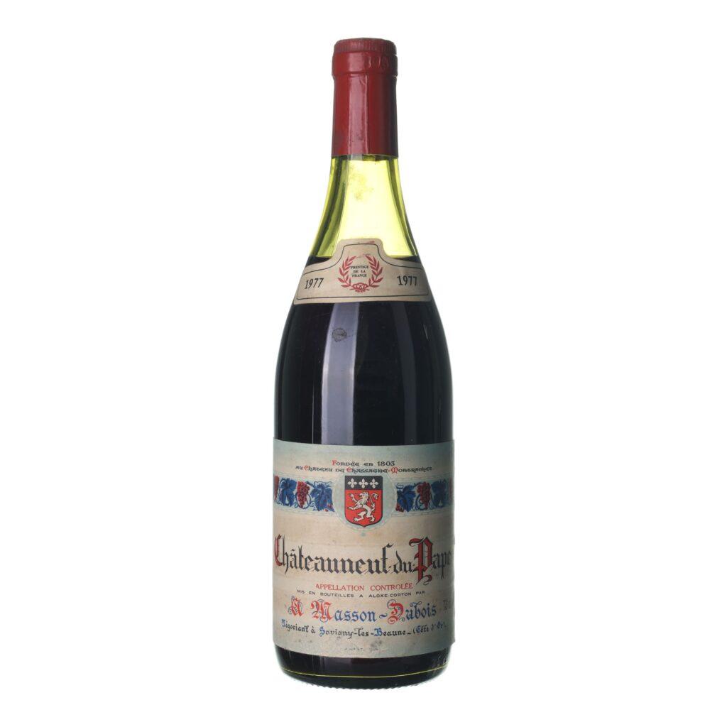 1977 Chateauneuf du Pape A Masson - Dubois