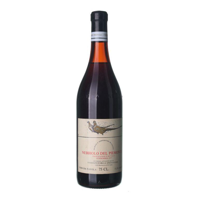 1977 Nebbiolo del Piemonte Angelo Gaja